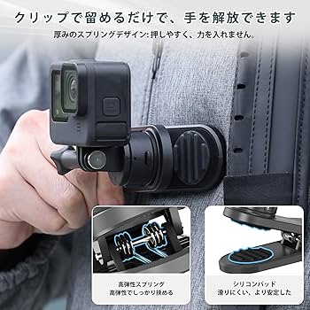 Amazon | Ulanzi Go-Quick II クイックリリース Gopro用